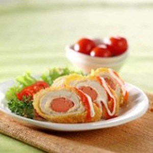 Cara Membuat Ayam Gulung Sosis