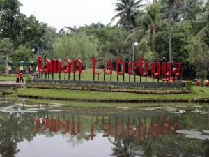 Menikmati Liburan Akhir Pekan di Taman Tabebuya