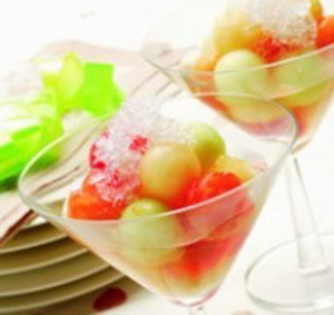 Cara Membuat Es Buah Semangka Melon